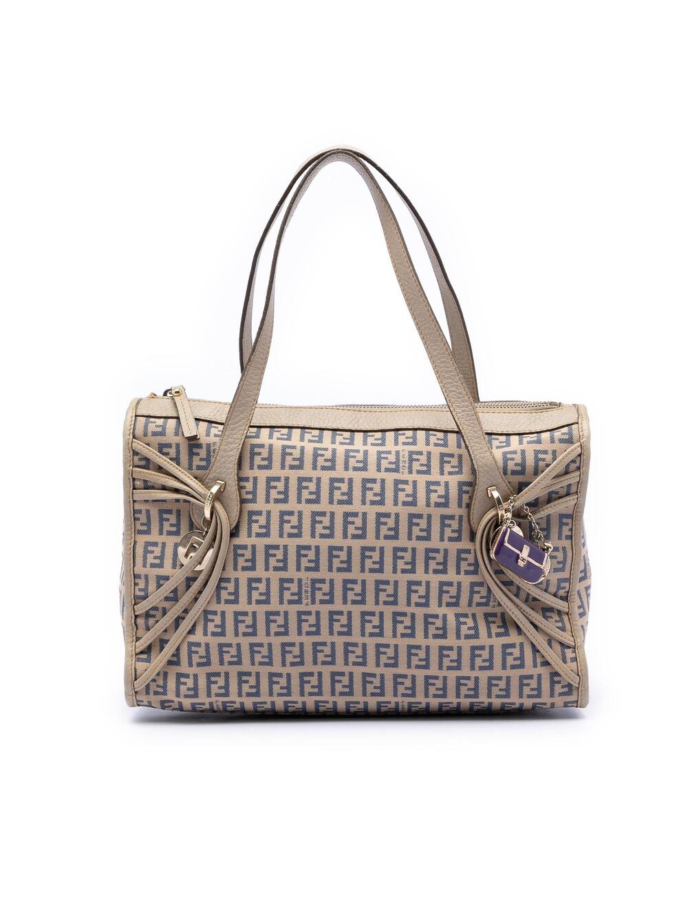 Fendi Zucchino Canvas Tote Pre-Loved #372327F54B